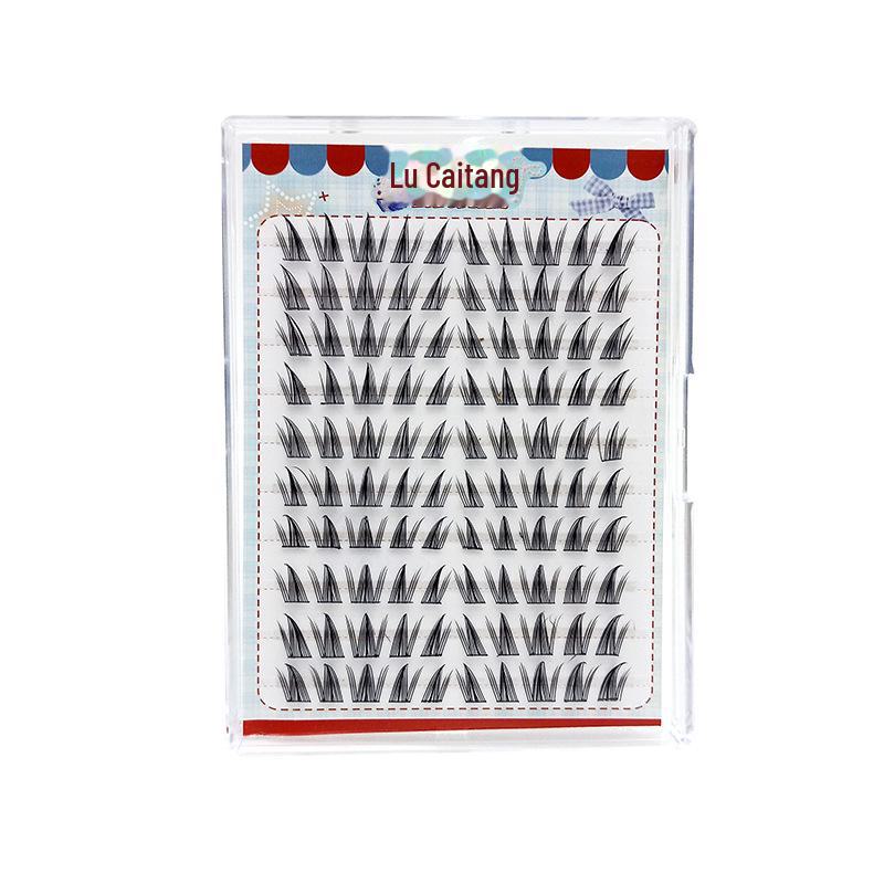 "Ten Pairs of Voluminous Sunflower False Eyelashes: Barbie-Style, Natural-Looking, Thick Simulation Lashes"