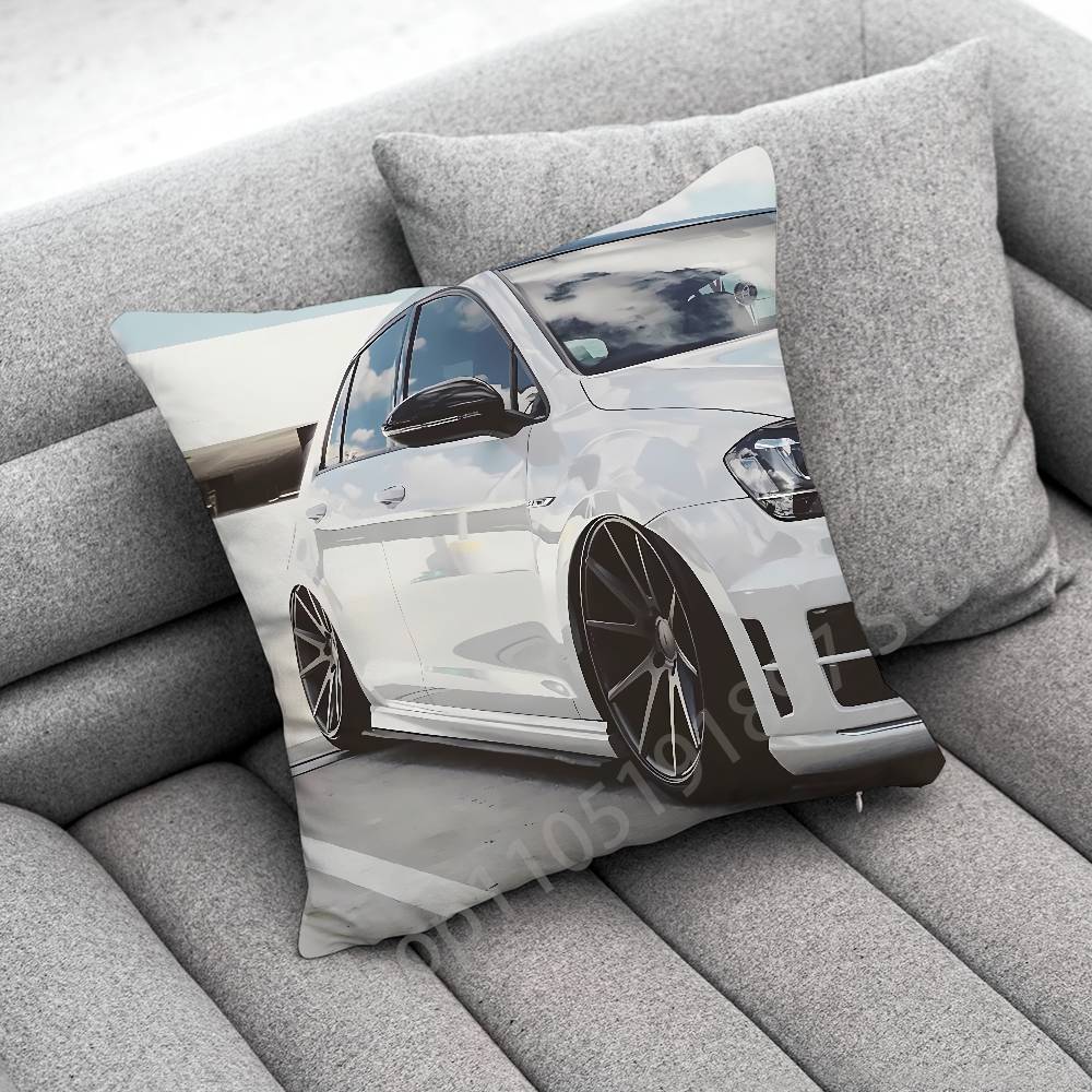 Чехол для декоративной подушки G-GOLF Car G-Gti для подушек 50x50см 40x40см 55x55см 45x45см 30x30см Квадратный чехол для подушки в спальню