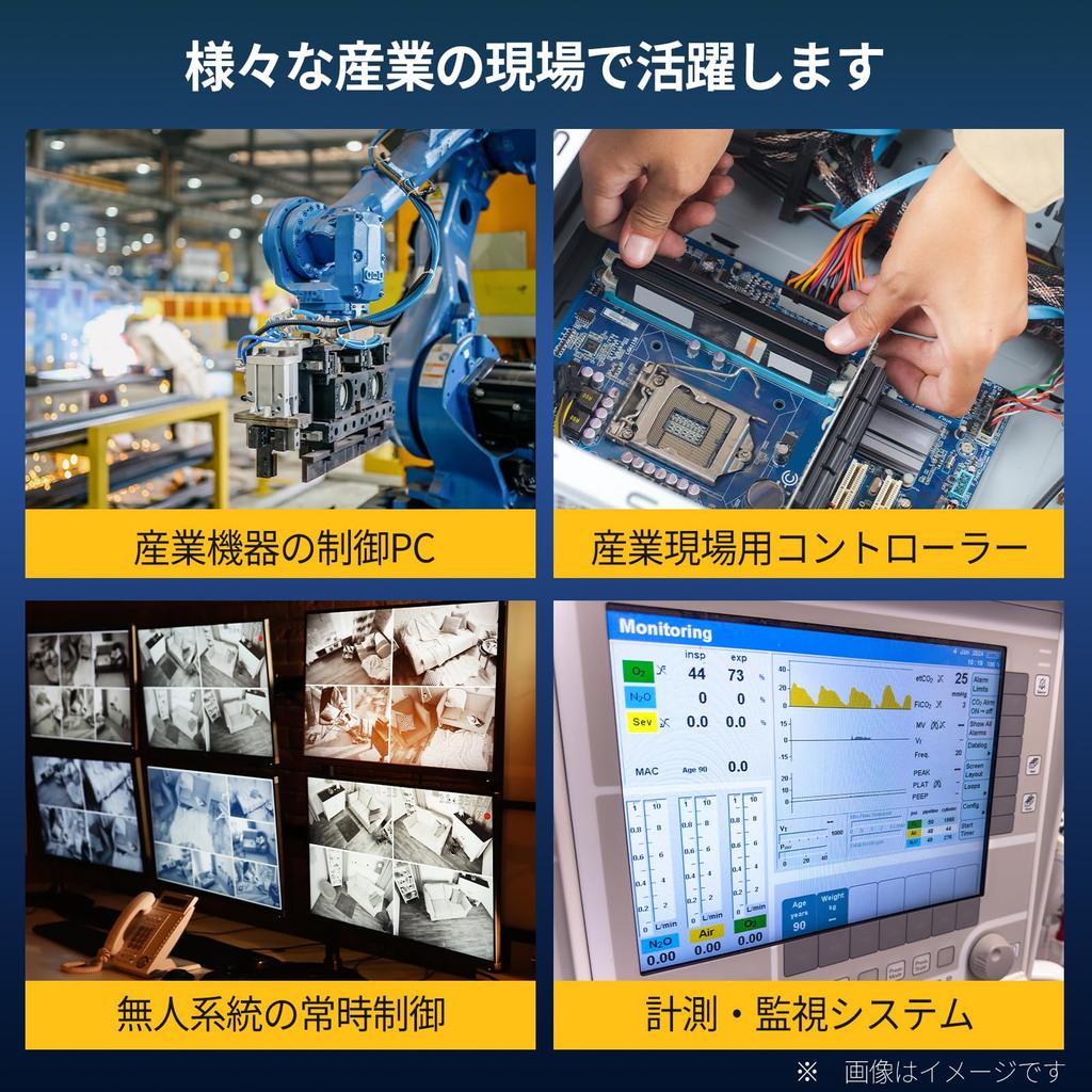 Skynew Fanless Mini Industrial Windows Intel 8GB 256GB Embedded Desktop Box Stable Auto PC, Grade, 11, i3, RAM, RAM, Control, Business-Grade Server,