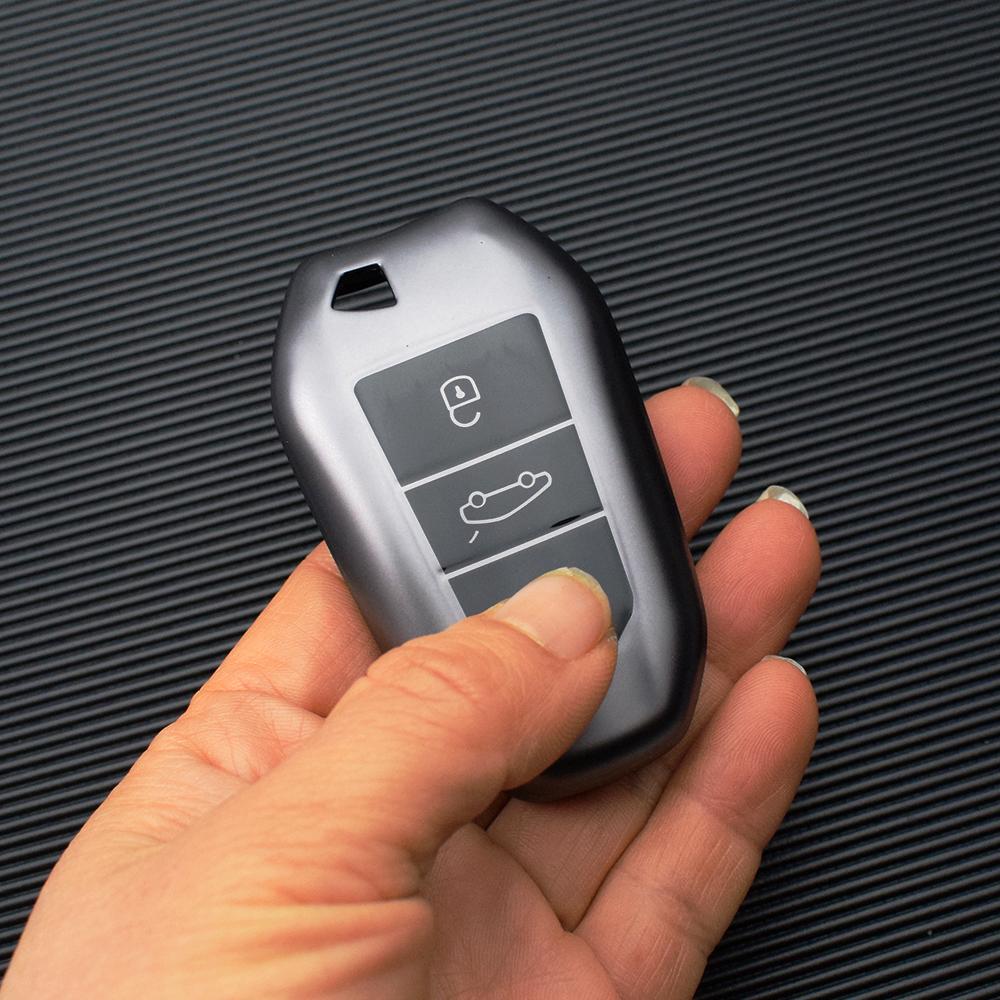 Auto Shell Fob Holder for Peugeot 208 3008 5008 2008 DS5 DS6 DS3 for Citroen C5 X7 Car Key Cover Remote Case Protector