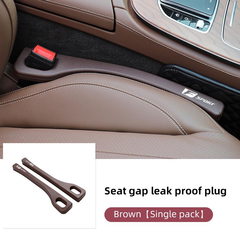AAPF1 2Pcs Car Slot Seat Gap Storage Filler PU leather Accessories For Lexus LX470 GX470 RX330 IS300h IS250 LX570 LX600 F sport NX300h