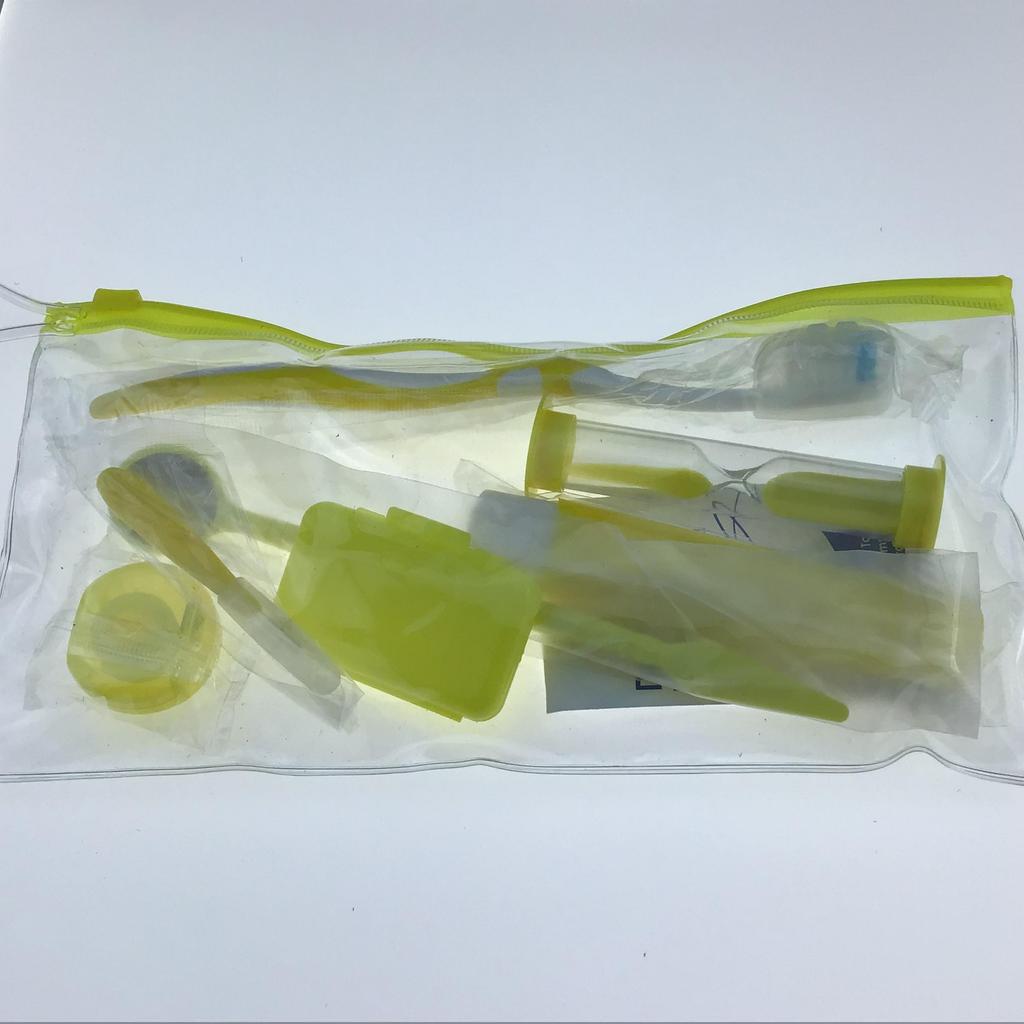 1 упаковка стоматологического ортодонтического дорожного набора ортодонтическая зубная щетка уход за полостью рта гигиена