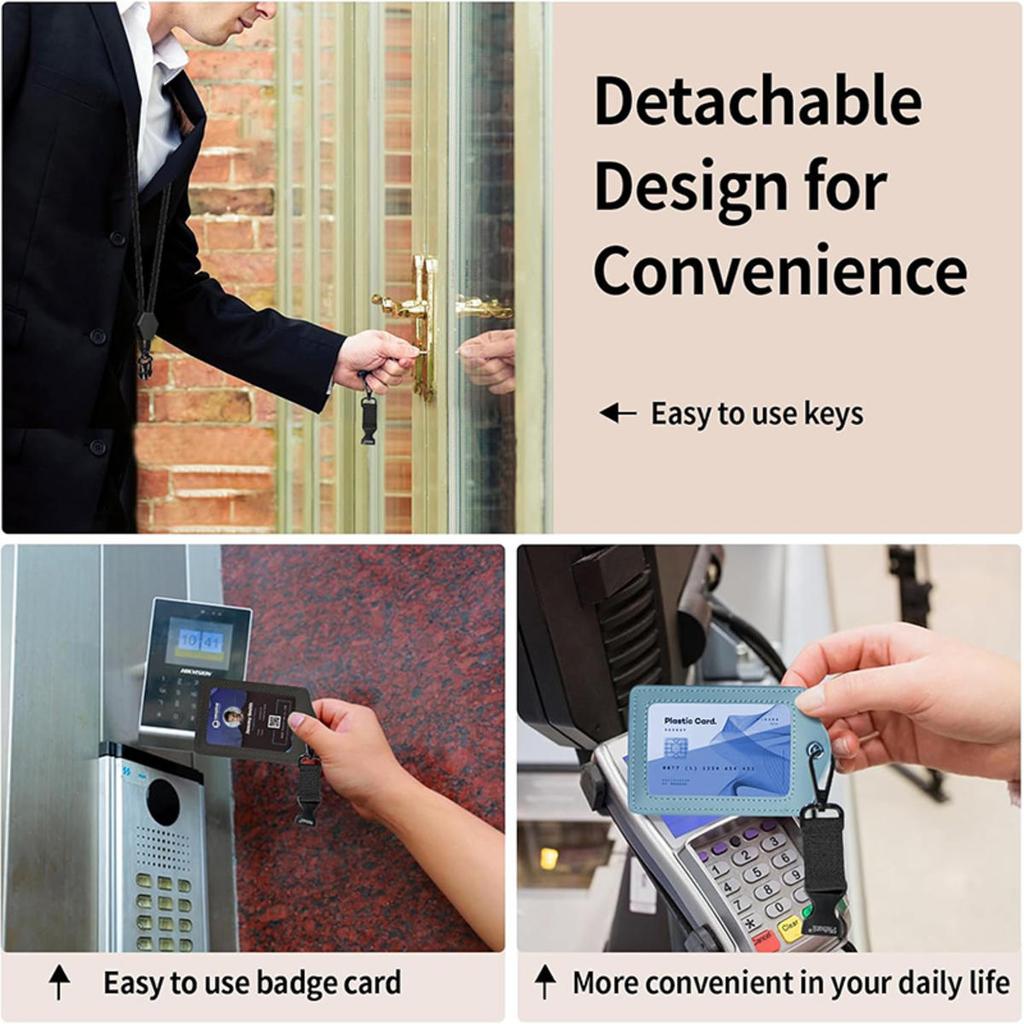 Регулируемый шейный брелок, многофункциональный ремешок для мобильного телефона, защитный шнурок для значков, зажим для удостоверения личности, ремешок для шеи, брелок для ключей