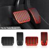 For Tesla Model 3 Y Highland 2024 2024 2024 Foot Pedals Cover Accesories Aluminum Alloy Accelerator Gas Fuel Brake Rest Pads Mat