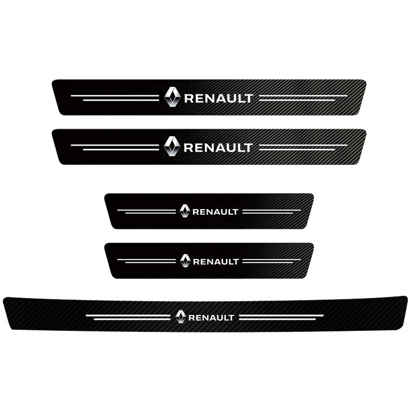 Защитная наклейка-лента на порог автомобиля для Renault Clio Megane Captur Master Logan Kangoo Trafic Duster Sandero Спортивные аксессуары Y555