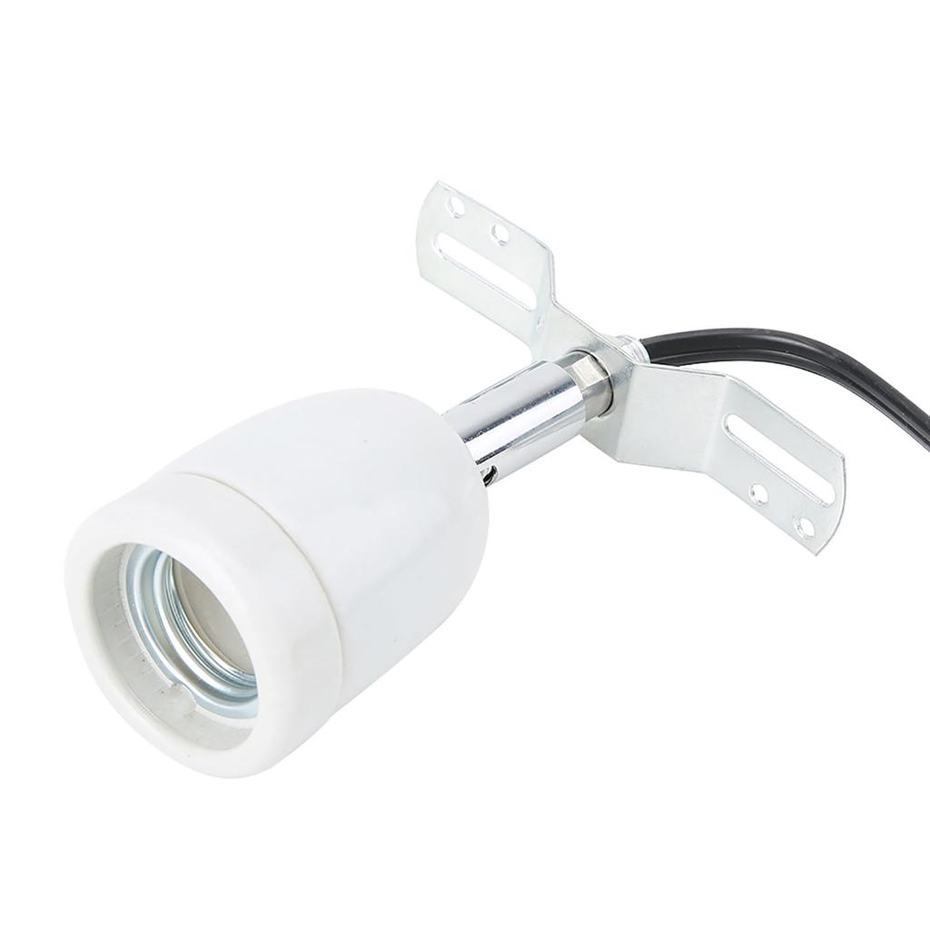 E27 Rotatable Reptile Pet Clip Heat Lamp Bulb Base Socket Holder 300W