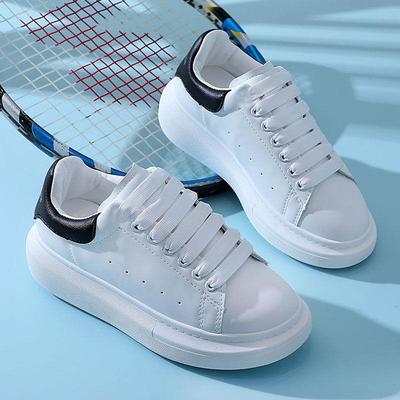 Женские белые кроссовки на толстой подошве - Весенне-осенний стиль для более высокого роста и комфорта на весь день