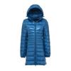 FASHION  Light Down Jacket Women's Medium  Long Fattened Plus Size Removable Cap Lightweight Ultra-thin Jacket Tide Clothes