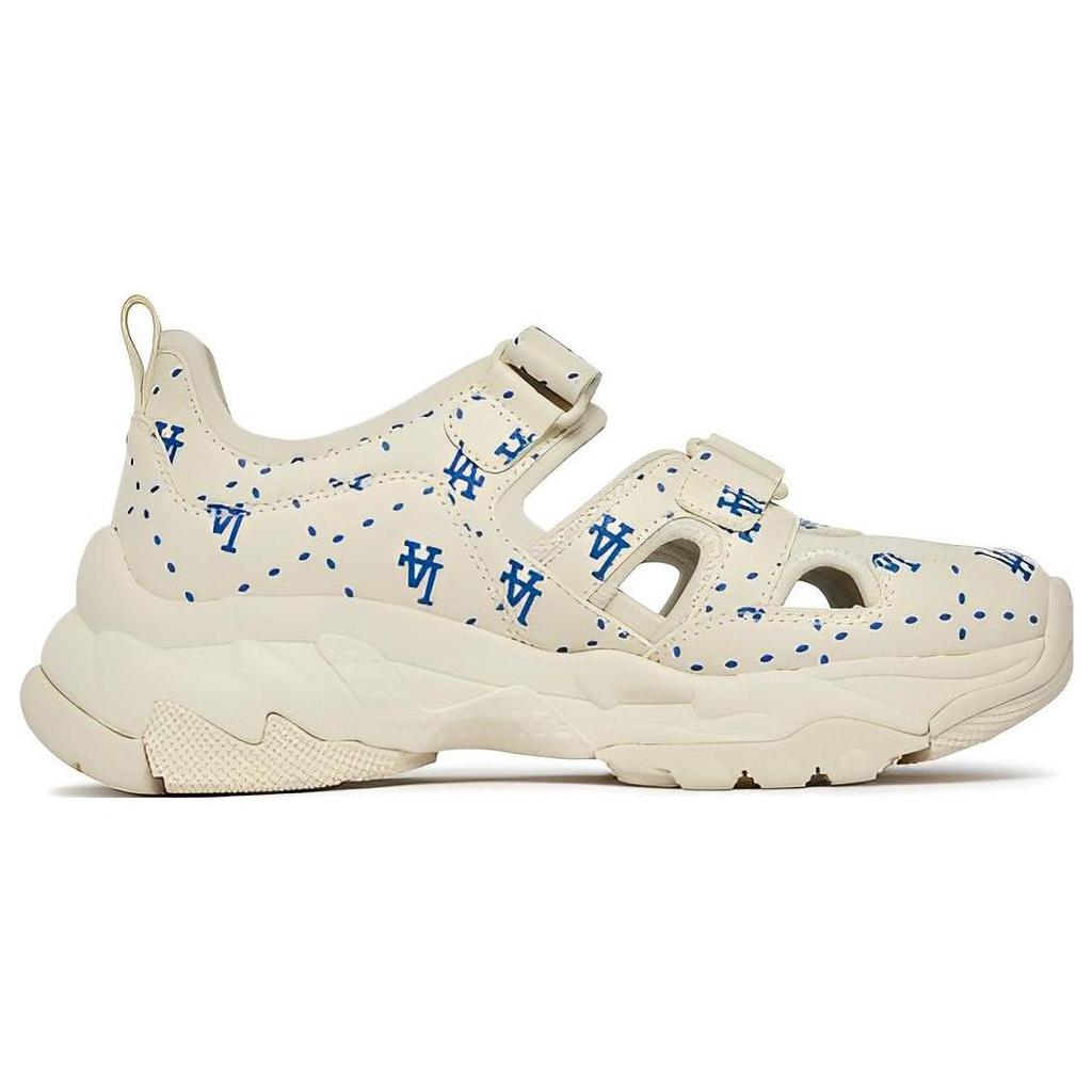 MLB Sandal Chunky Mask Street Style Logo Comfortable Breathable River Shoes Unisex Shoes Light-Blue 3ASDCMM33-07CRS