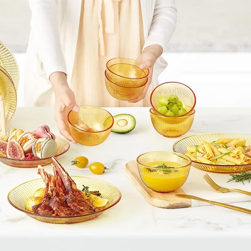 Corelleekco Corning Crystal Series 8-Piece Dinnerware Set