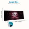 FC Bayern Munchen Custom Name Large Size Mouse Pad Large Gaming Table Cushion Non-slip Laptop Tablet Big Mousepad XXL Mat Mini PC Playmat With Lock ed