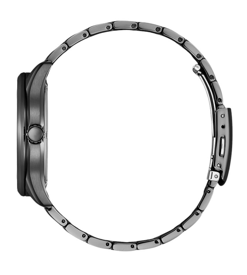 Citizen Мужские часы Eco-Drive из нержавеющей стали с сапфировым стеклом и циферблатом 41 мм BM7567-50L