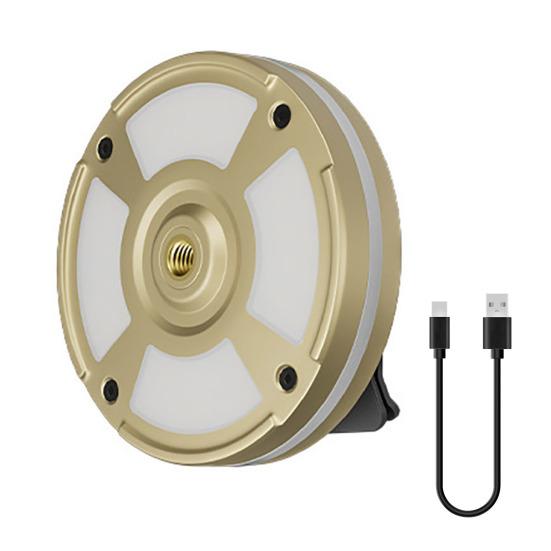 Многофункциональный кемпинговый фонарь с клипсой, регулируемый, USB-перезаряжаемый, портативный, для путешествий, активного отдыха, походов, палатки