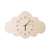 Wall Clock Creative Simple Cloud Shape Retro Big Number Clock for Household