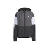 Adidas Jersey Top Team Loose Fit Windbreaker Jacket IEH73 Women's Black/Gray Five/White (IK9870) J/L