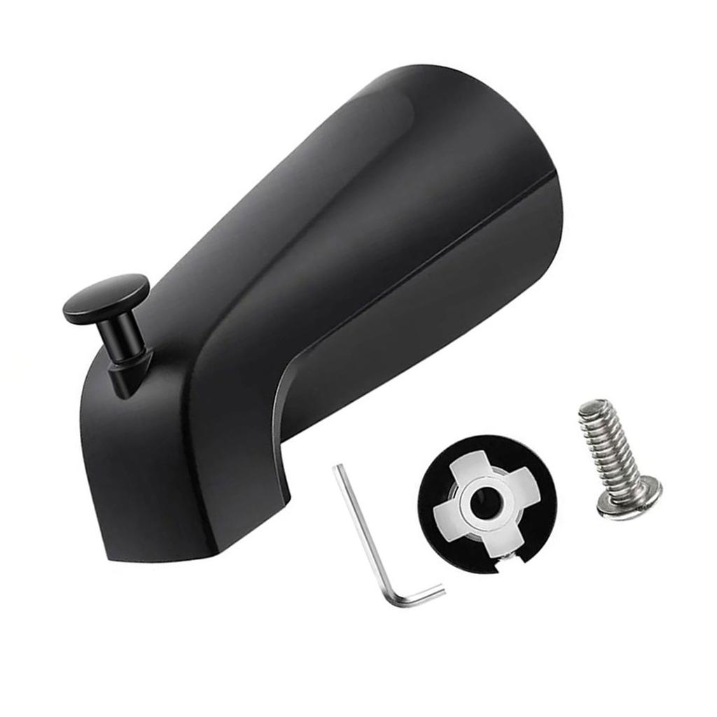 Модный излив для ванны Легкая установка Смеситель для ванны Переключатель душа Излив для ванны Текстура из алюминиевого сплава для быстрой установки