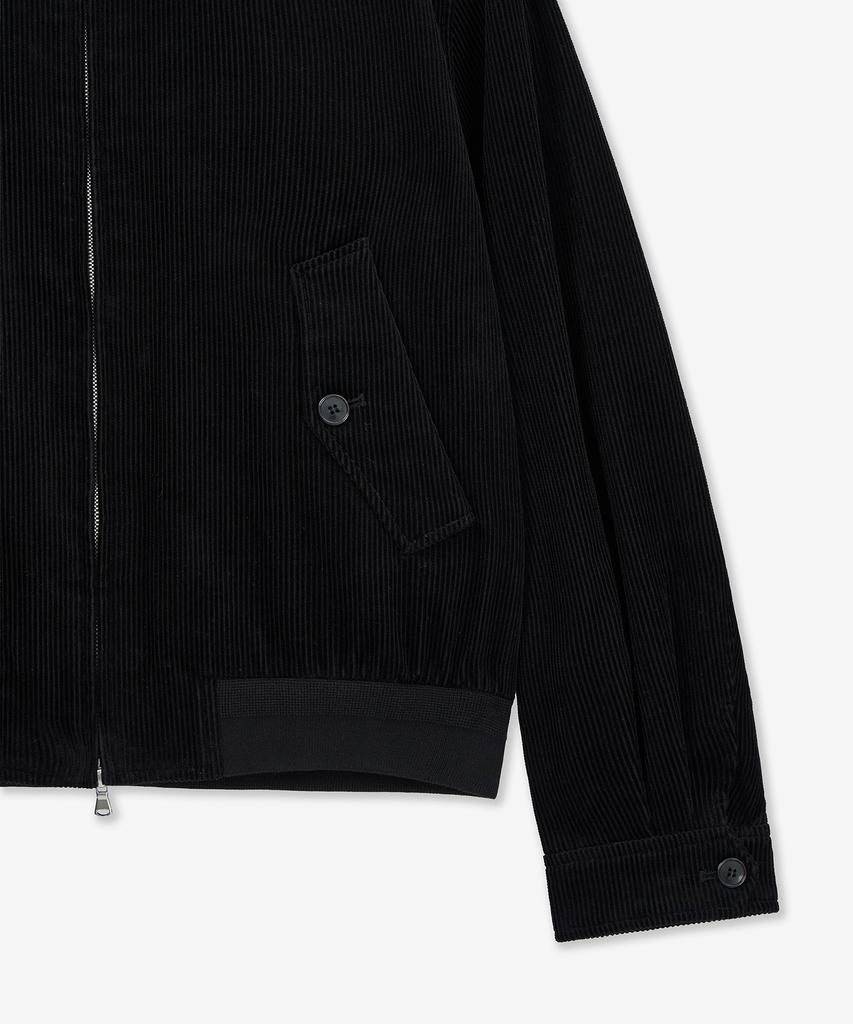 Вельветовый Харрингтон Jumper от Tngt (черный) Tnju6E101Bk