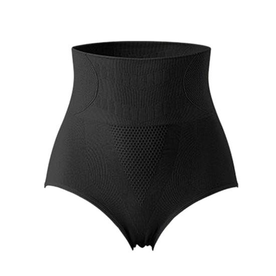 Women Panties High Waist Tummy Control Slimming Butt Lift Solid Color Soft Breathable Elastic Anti-septic Plus Size Lady Underpants Briefs Underwear