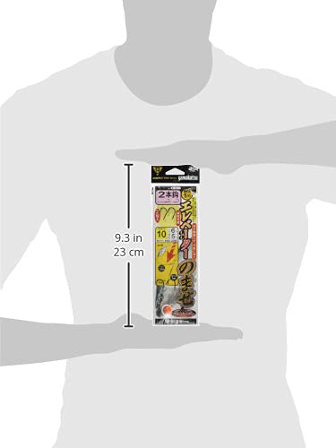 Gamakatsu HO206 Elevator Nomase 2 hooks Hook size: No. 10