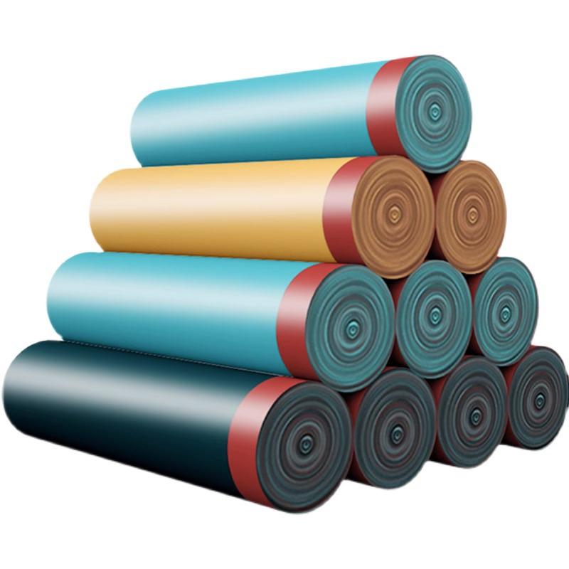 Large Black Handheld Drawstring Trash Bags for Kitchen, Dorm, and Household Use - Thick, Durable, Pull-up Closure