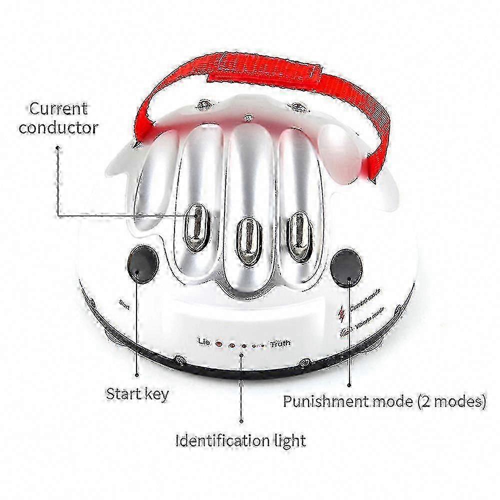 Shocking Liar Polygraph Lie Detector Party Game, an Electric Shock Toy Gift for True Or Dare