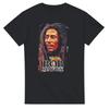 Футболка Bob Marley - Иконическая футболка с графическим изображением легенды регги | Ручная работа, винтажный стиль, размер M