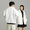 New MLB Velvet Jackets Unisex Cream 3AFDB0626-50CRS