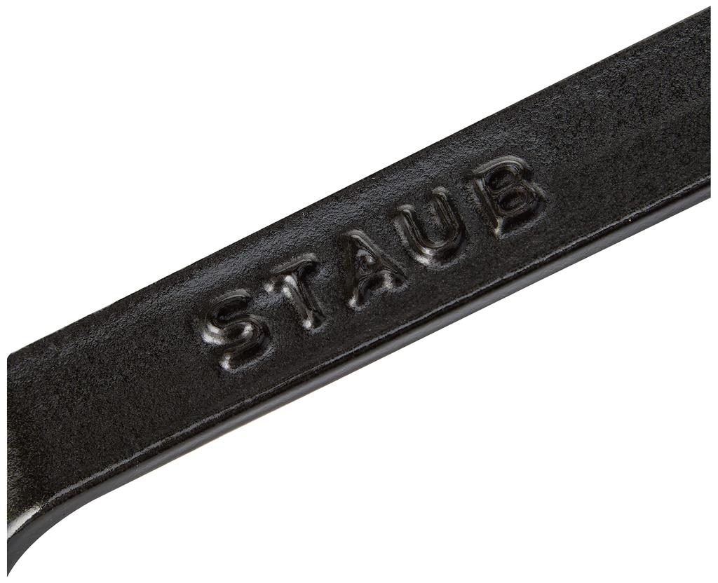 STAUB Сковорода черная маленькая литая эмалированная японская сковорода "Mini 12 см" [Авторизованный продукт] 40509-529