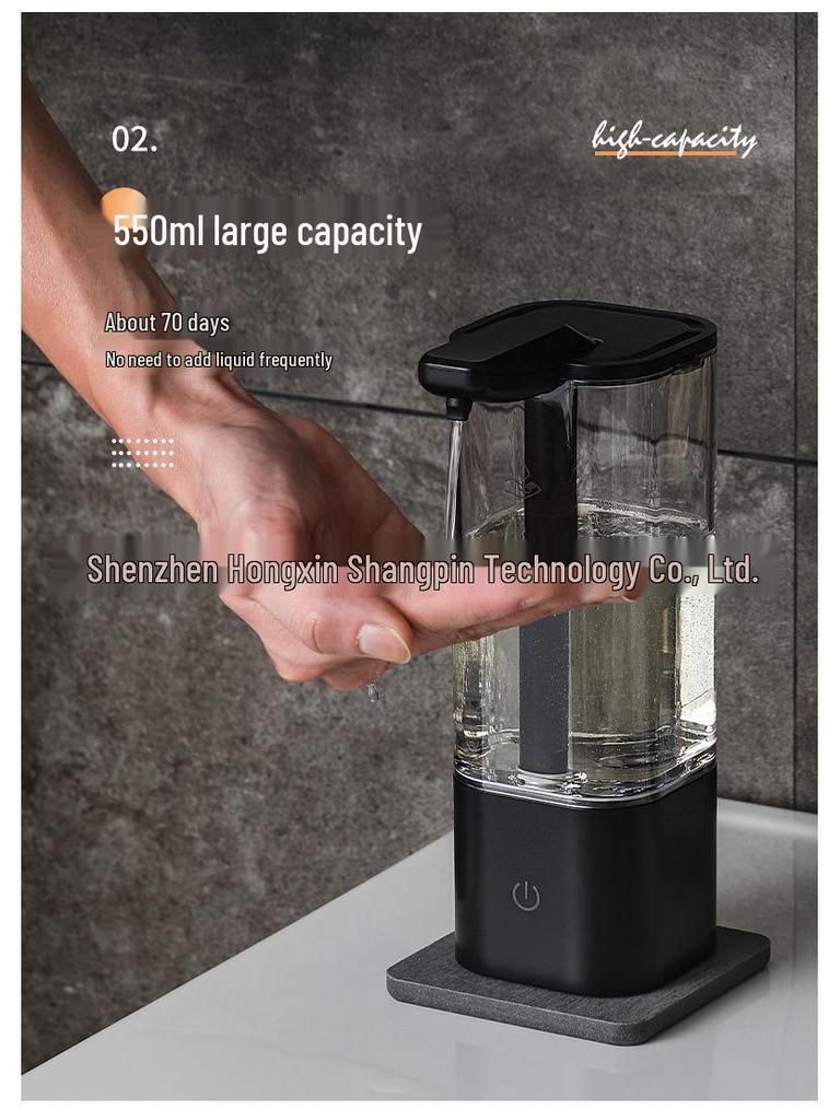 2024 Smart Touchless Soap Dispenser with Auto Sensing for Dish Soap, Hand Soap, Shower Gel, and Shampoo