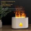 Портативный увлажнитель воздуха с холодным паром, USB, светодиодная подсветка с изменением цвета, комнатный h2o, огонь, пламя, аромадиффузор для эфирных масел