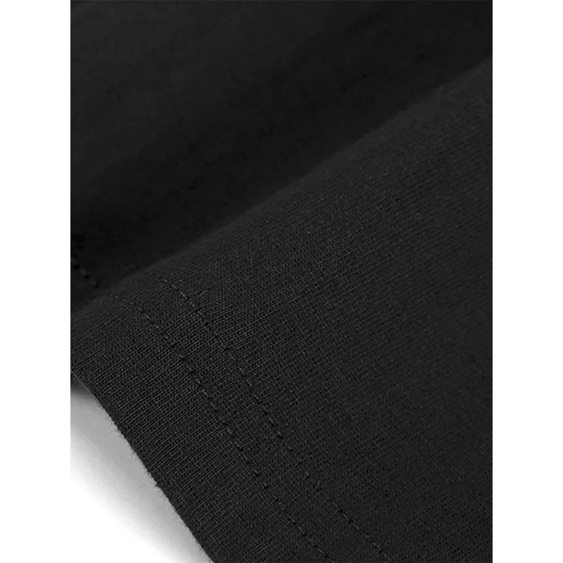 Европейские размеры Мужская готическая футболка в стиле хэви-метал Ice Nine Kill - Футболка с белым черепом и римской цифрой IX, Свободный крой, уличная одежда для концертов,