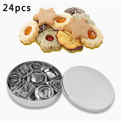 Вечеринка DIY инструмент формочка для печенья помадка печенье форма для выпечки торта 24 шт./компл.