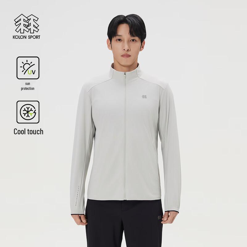 Мужская охлаждающая вязаная куртка KOLON SPORT с защитой от солнца UPF50+