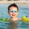 Swim Goggles for Children Aged 3-12, Anti-fog and Clear Vision, Leak-free, Quickly Adjustable Shoulder Straps