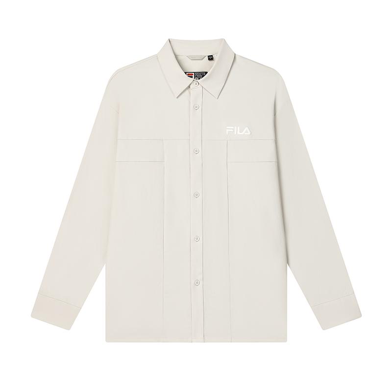 Новые футболки FILA Мужские Светло-бежевый Хаки F11M438403FLK