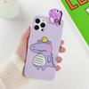 For Samsung Galaxy S10e S20 S21 FE S22 Ultra S8 S9 S10 Plus Note 8 9 10 Lite 20 M31 M32 M52 3D Cartoon Dinosaur Couple Soft Case