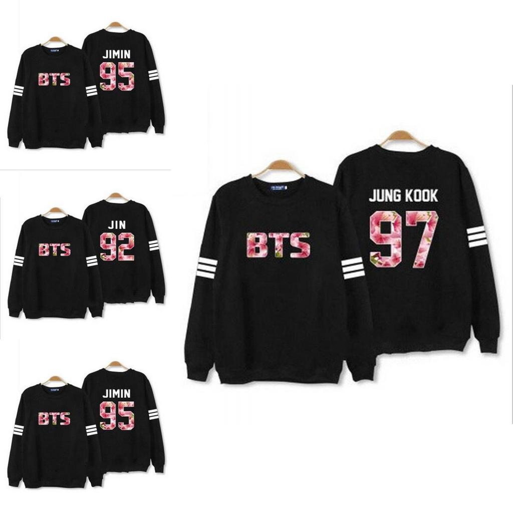 Bts in Bloom Kpop Jumper Kapuzenpullover Sweatshirt Hoodie Pullover Kostüme