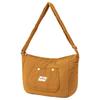 New Lee Fabric Shoulder Bag Regular Women's Ginger Yellow/Ecru/Navy Blue LE240134M