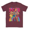 Unisex Unisexs T Shirt K3 Music Girl Group Tshirts Fashion Summer Tee Shirt Street Style Cotton Tops Gift Idea