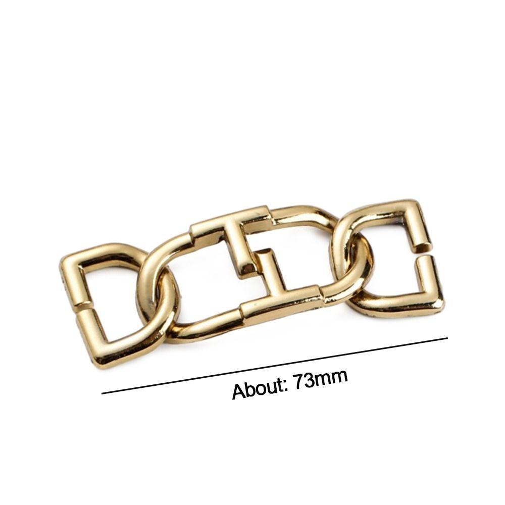 Модная металлическая пряжка для ремня для обуви и сумок с DIY-дизайном
