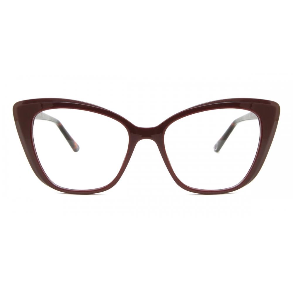 Clip On Cat Eye Burgundy Smartbuy collectiOn Florida With Clip On Jsv 268 097 fashiOn Women Eyeglasses