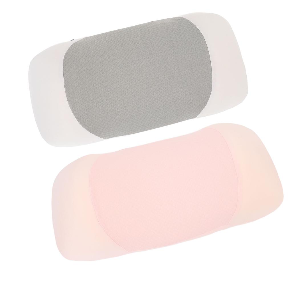 Lumbar Support Pillow for Sleeping Ergonomic Memory Foam Removable Cover Lower Back Pillow for Bed