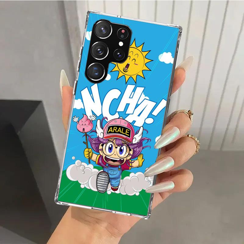 Чехол для телефона Dr Slump Arale Аниме для Samsung Galaxy S25 S24 S23 Ultra S22 S21 Plus S20 FE S10 + S10E S25U Мягкий Принт Оболочка S24 S2
