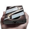 Чехол с приятным ощущением для Samsung Galaxy Z Fold 8 Широкий Чехол Защитный с Передней пленкой Металлический Ощущение Задняя крышка мобильного телефона