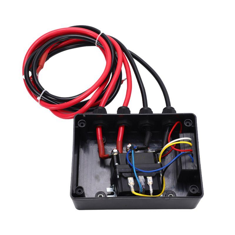 Aug. 5000 Lbs Electric Winch Control Box Wireless Remote Control 250A Truck Mounted Crane Accessories Winch Control Box Easy To