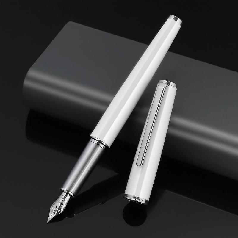Jinhao 95 Series Fountain Pen Retro Design Metal Material Elegant Clip Fine Nib Writing