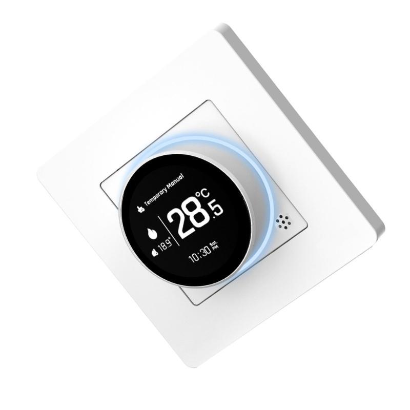 652F Modern Thermostat Knob Intelligent Underfloor Heating Thermostat Upgrades for easy Underfloor Heating Management