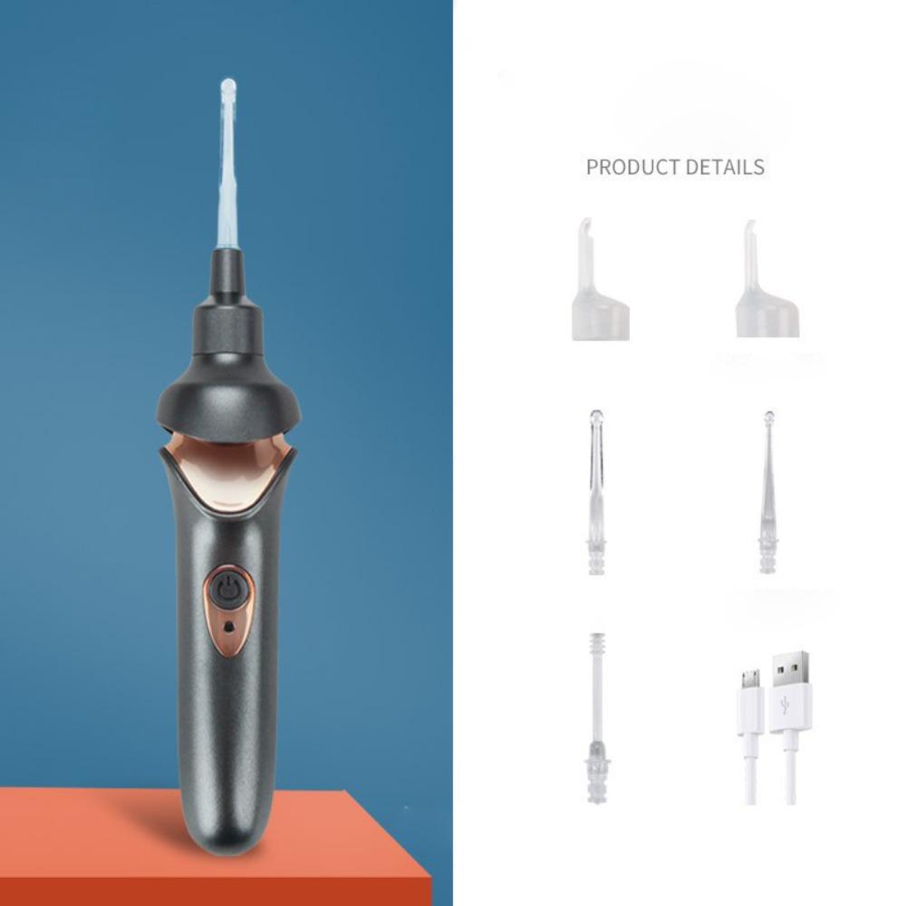Painfree Earwax Pick Cleaner Remover Electric Vibration Earwax Pick Ear Spoon for Children