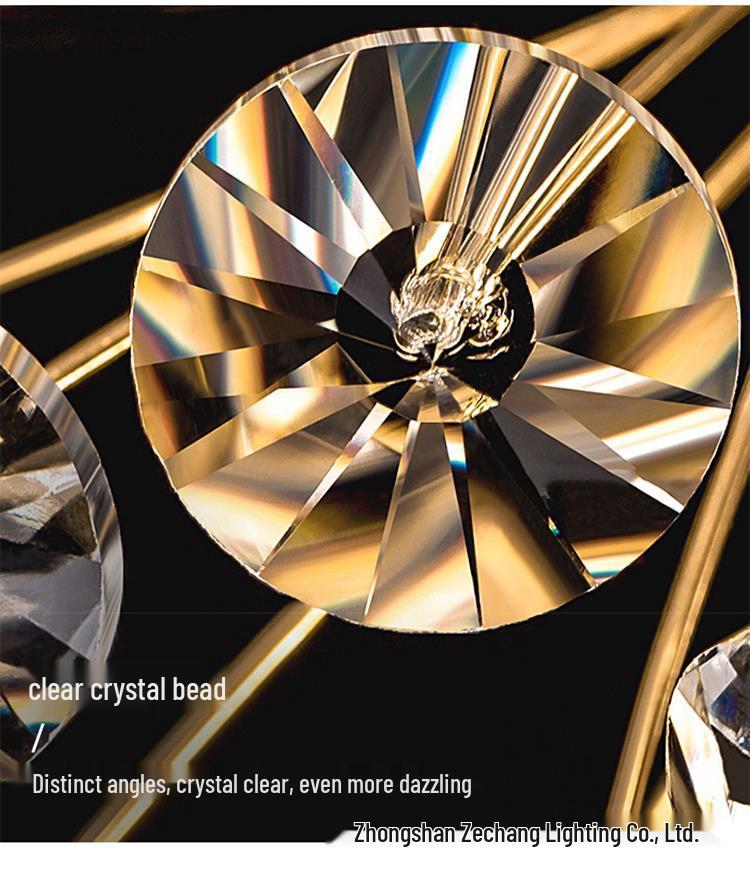 Скандинавский хрустальный подвесной светильник «Одуванчик» для гостиной, спальни и бара - Роскошное креативное освещение