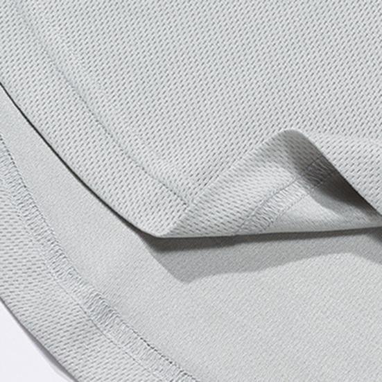 Men Sport Vest O Neck Breathability Solid Sweat Color Sleeveless Good Absorption Quick Dry Pullover Gym Fitness Jogging